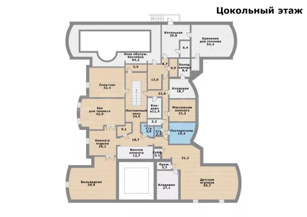 Новогорск-7. Купить дом площадью 1780 м² на участке 47 соток в элитном коттеджном посёлке Новогорск-7 на Куркинском шоссе в 5 км от МКАД.